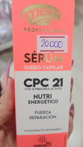 meicy serum capilar cpc 21 nutri energetico 35ml